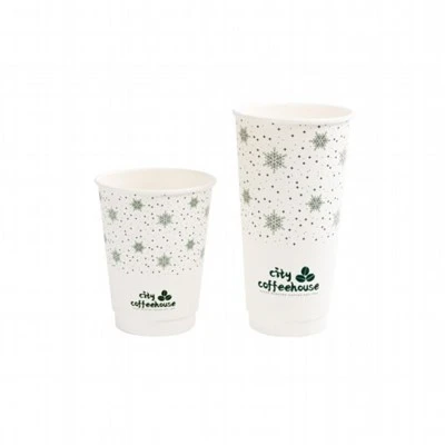 20oz papierové poháre na horúce nápoje